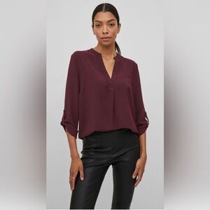 Banana Republic-3/4-sleeved, loose fit top m Button for turn-up on sleev…